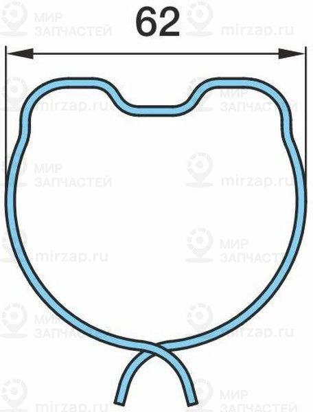 Запчасть BPW 0318804100