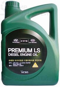 HYUNDAI/KIA Premium LS Diesel Engine Oil 5W-30 6 л. HYUNDAI 0520000611