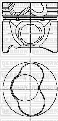 Запчасть YENMAK 3104306000