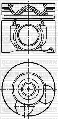 Запчасть YENMAK 3104487050