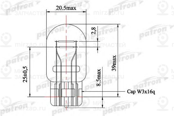 Запчасть PATRON PLW215