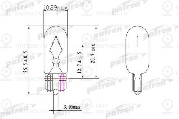 Запчасть PATRON PLWY5W