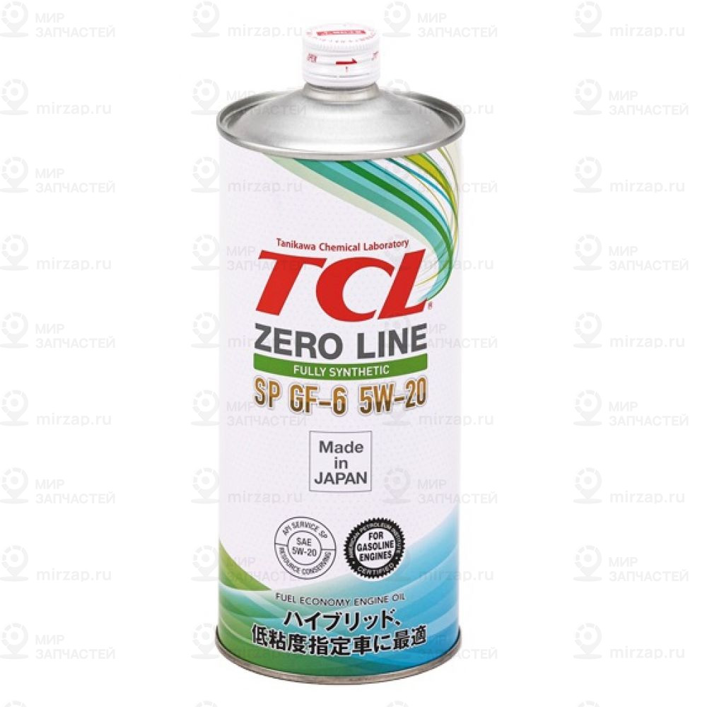 Z0010520sp Масло Моторное Tcl Zero Line Fully Synth, Fuel Economy, Sp, Gf-6, 5W2 TCL Z0010520SP