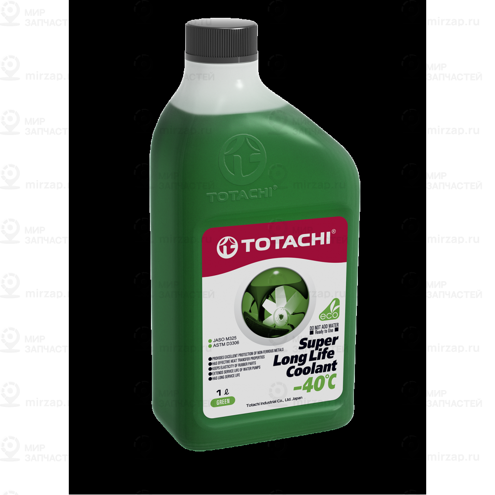 Антифриз Totachi Super Llc Зеленый -40С 1Л TOTACHI 41601