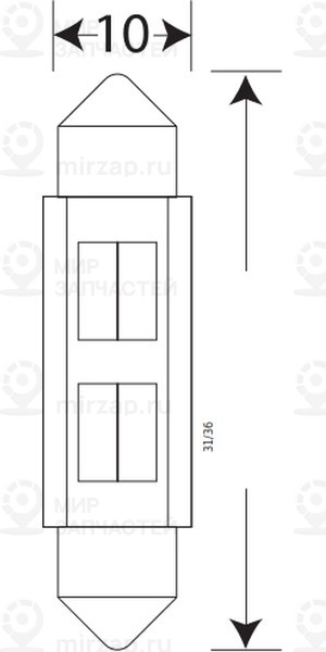 Запчасть Маяк 12T11BLK052BL