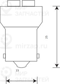Запчасть Маяк 12T15W4SMD