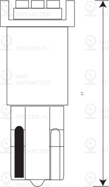 Запчасть Маяк 12T5W3SMD3014