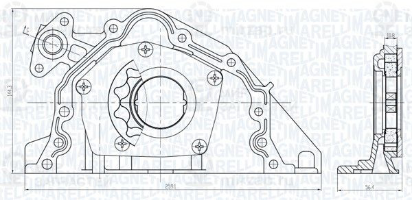 Запчасть MAGNETI MARELLI 351516000067