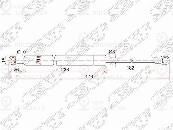 Запчасть SAT ST534400W100