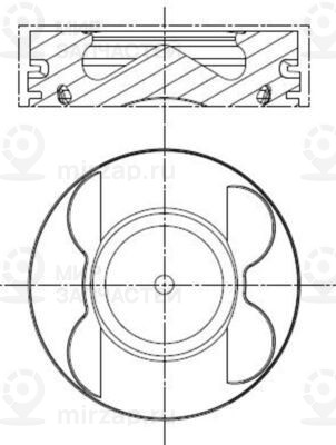 Запчасть MAHLE 001PI00107002