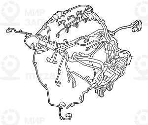 Kabelbaum Motor Sensorik Modul 1
 BMW 12518742688