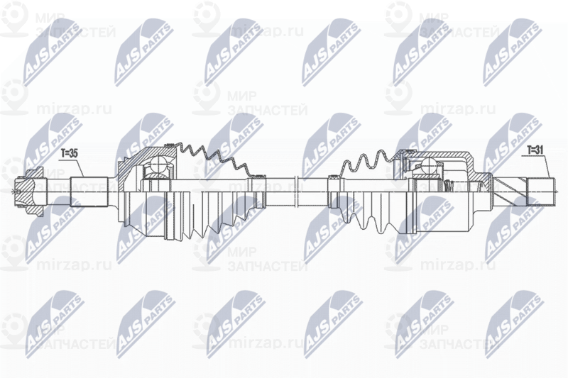 Запчасть NTY NPWFT065