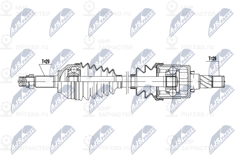 Запчасть NTY NPWNS170