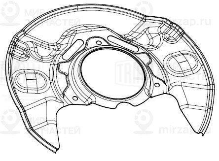 Запчасть TRIALLI BDSP2577