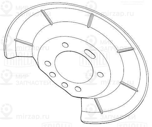 Запчасть TRIALLI BDSP2531