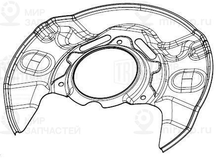 Запчасть TRIALLI BDSP2576