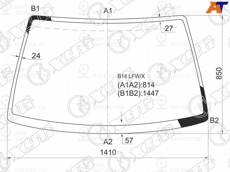Запчасть XYG B14LFWX