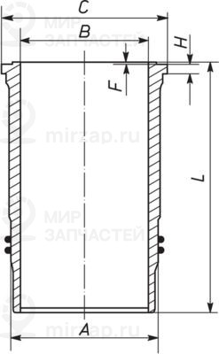 Запчасть MAHLE 037WN5001