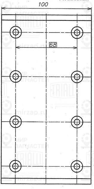 Запчасть TRIALLI BLT0714