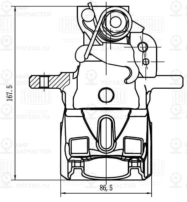 Запчасть TRIALLI CF205601