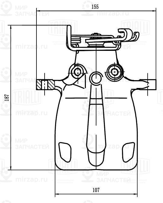 Запчасть TRIALLI CF208002