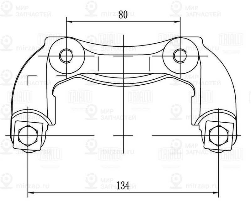 Запчасть TRIALLI CF350146