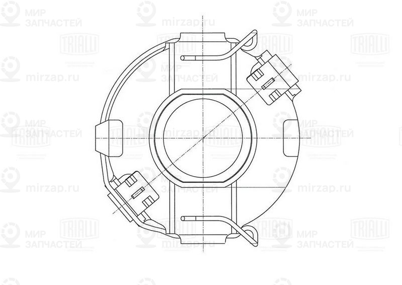 Выжимной подшипник TRIALLI CT2212