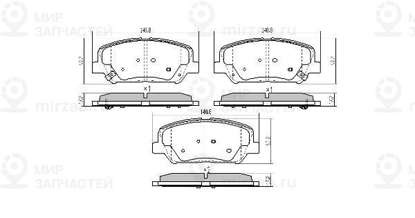 Запчасть FREMAX FBP1897