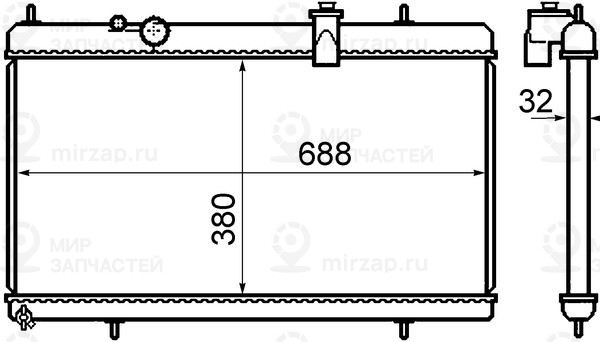 Запчасть MAHLE CR801000S