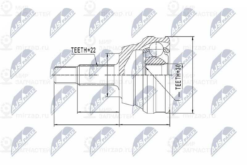 Запчасть NTY NPZVW012