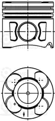 Запчасть KOLBENSCHMIDT 41289600