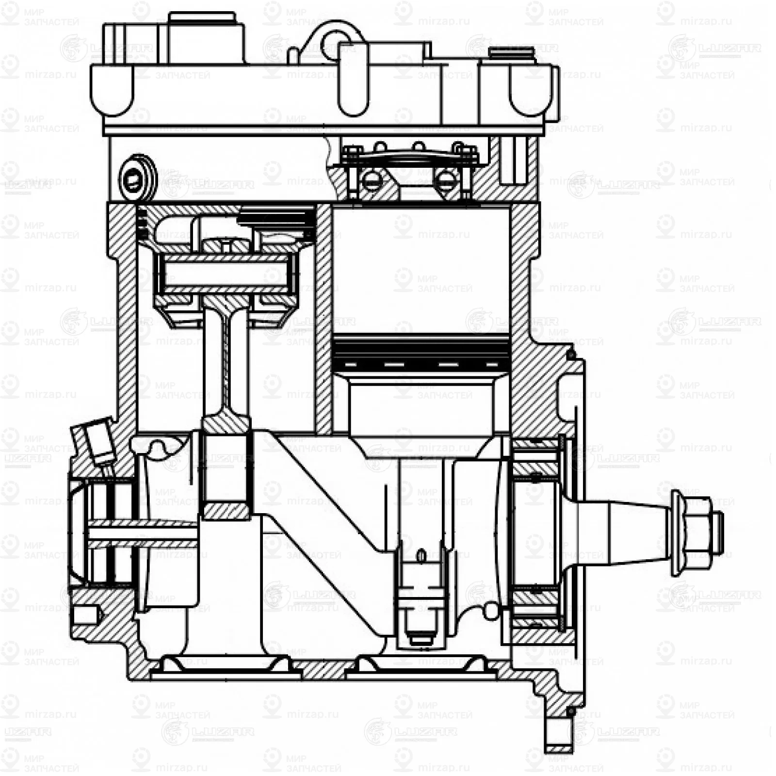 Запчасть LUZAR LAC1014