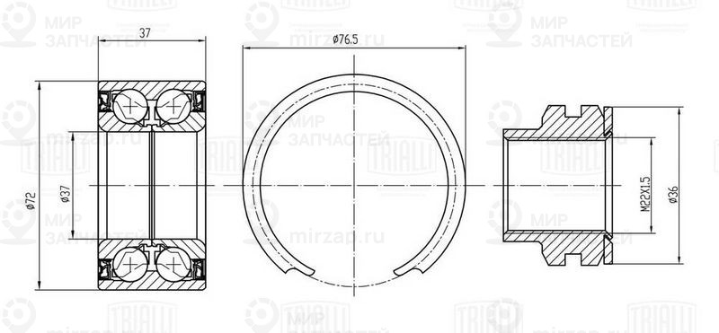 Запчасть TRIALLI CS1678