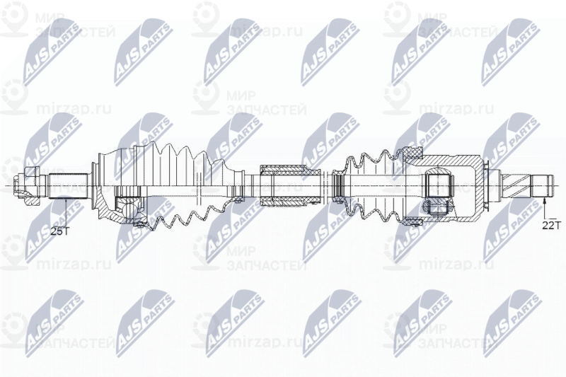 Запчасть NTY NPWPL095