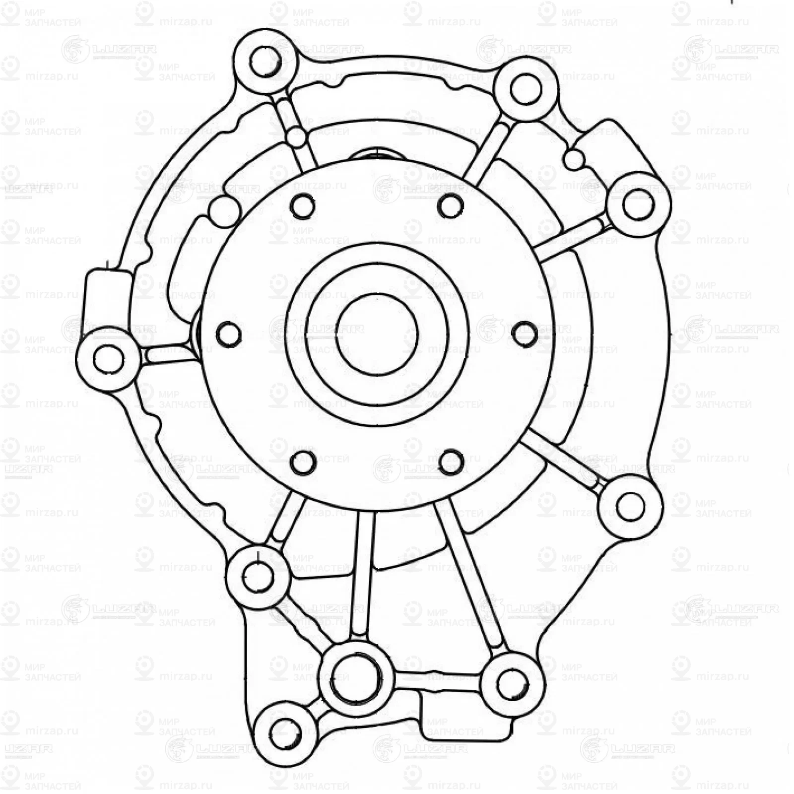Запчасть LUZAR LWP1220
