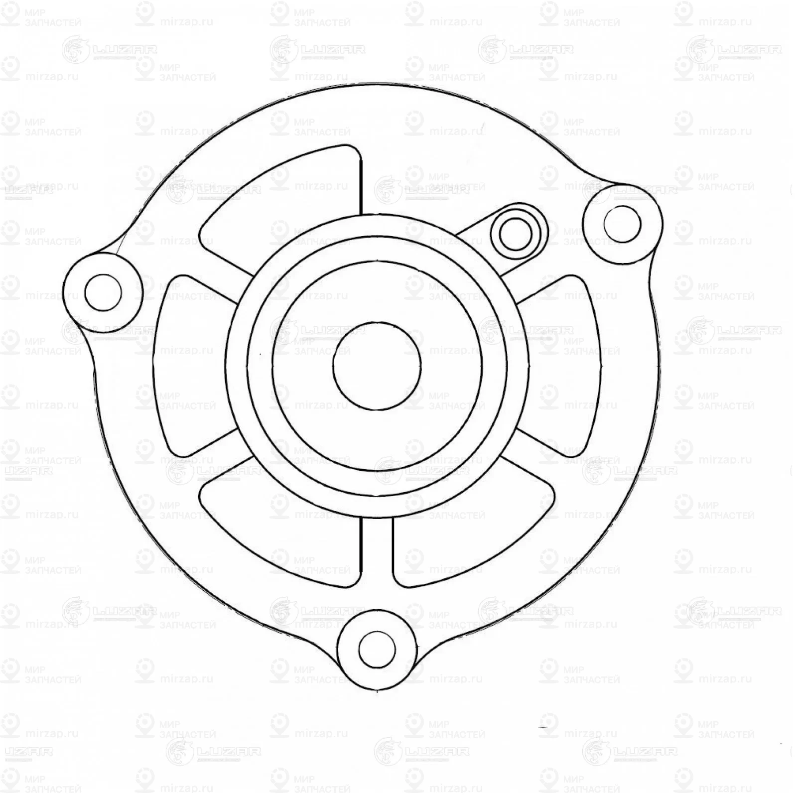 Запчасть LUZAR LWP1658
