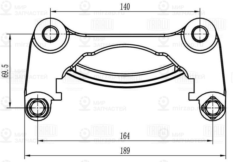 Запчасть TRIALLI CF800012