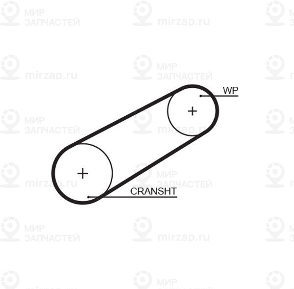 Зубчатый ремень GATES 5042