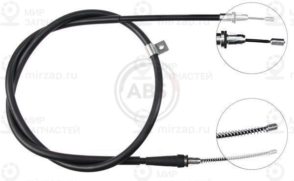 Тросик, cтояночный тормоз ABS K14648
