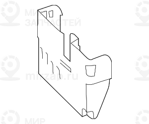 Пластина крепления
 BMW 12907520902