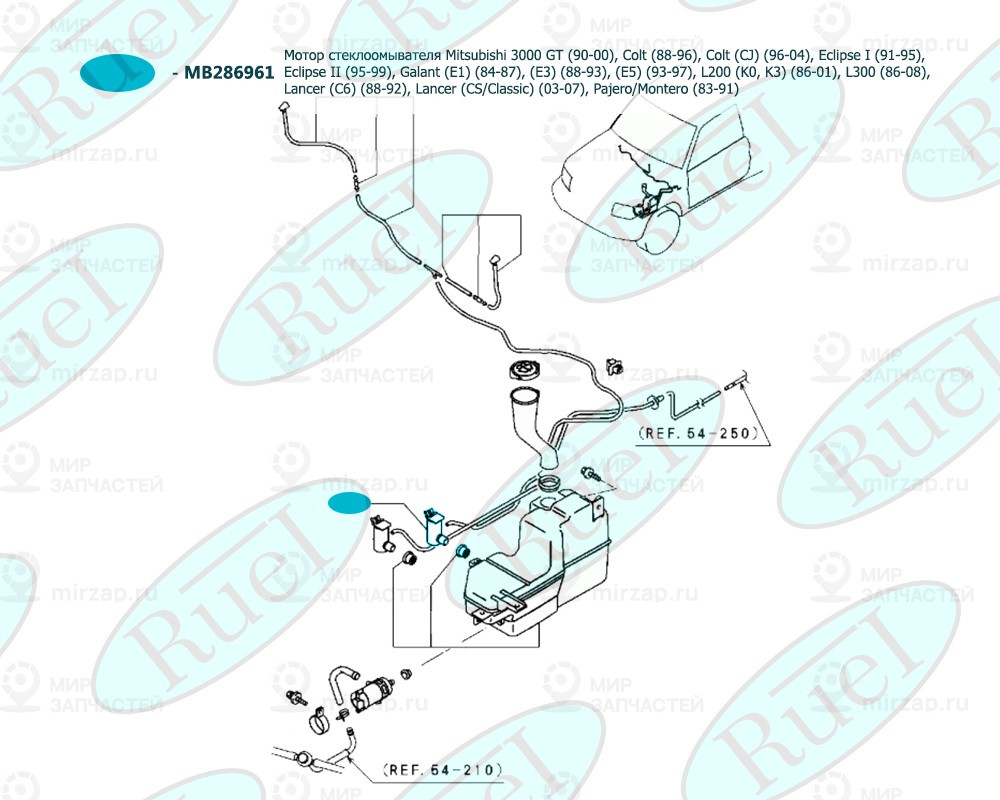 Запчасть RUEI RUEI17021