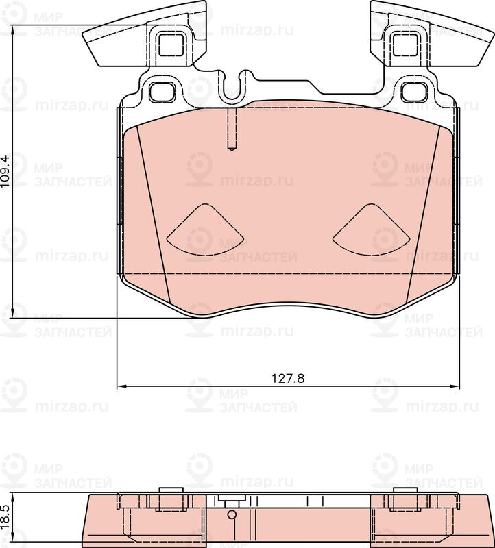 Запчасть TRW GDB8310
