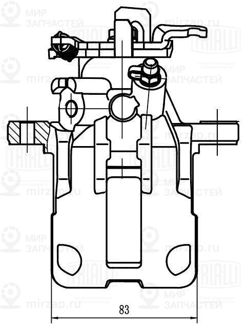 Запчасть TRIALLI CF206302