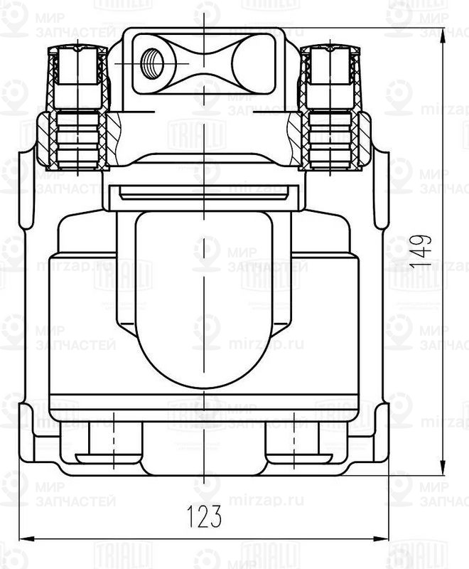 Запчасть TRIALLI CF209202