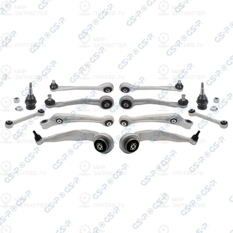 Ремкомплект, поперечный рычаг подвески GSP S990027SK