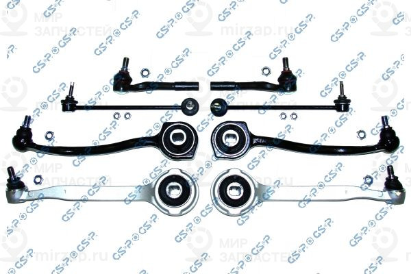 Ремкомплект, поперечный рычаг подвески GSP S990034SK