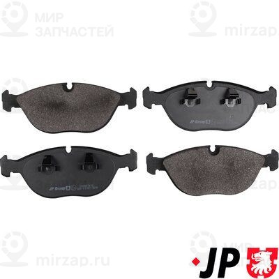 Комплект тормозных колодок, дисковый тормоз JP GROUP 1163607410