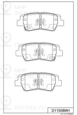 Запчасть KASHIYAMA D11508MH