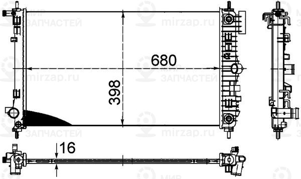 Запчасть MAHLE CR1098000P