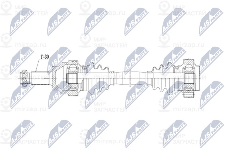 Приводной вал NTY NPWBM213